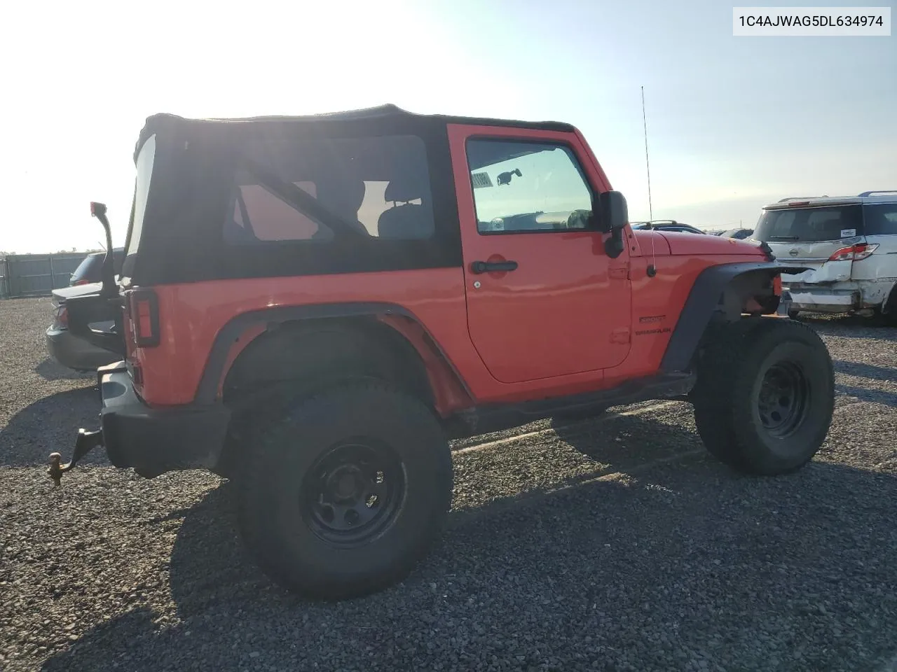 1C4AJWAG5DL634974 2013 Jeep Wrangler Sport