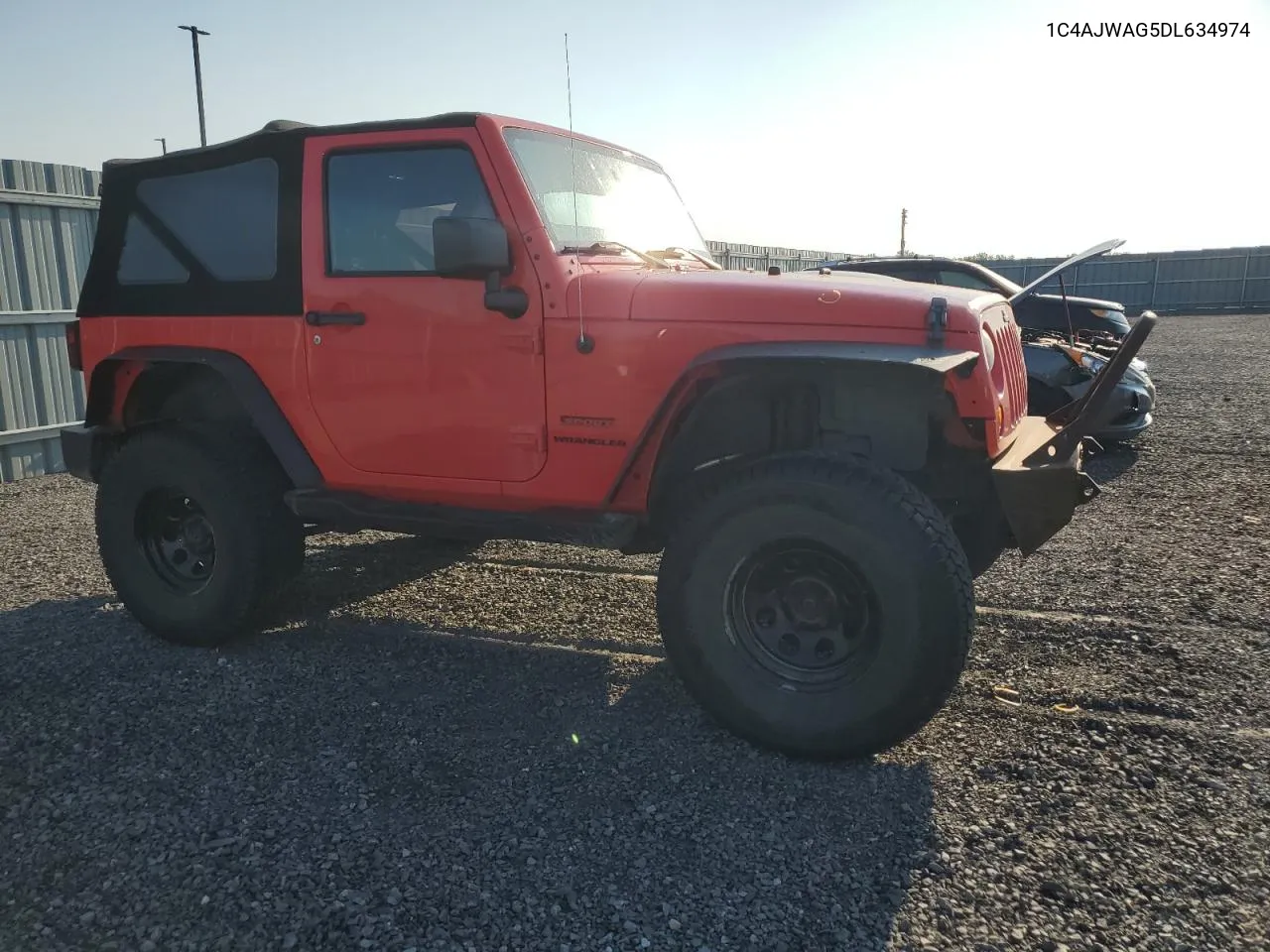 1C4AJWAG5DL634974 2013 Jeep Wrangler Sport