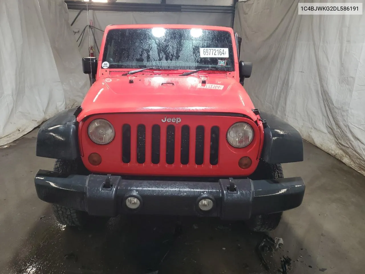 1C4BJWKG2DL586191 2013 Jeep Wrangler Unlimited Sport