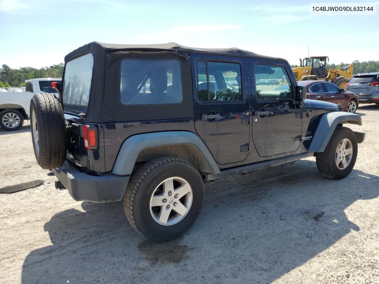 1C4BJWDG9DL632144 2013 Jeep Wrangler Unlimited Sport