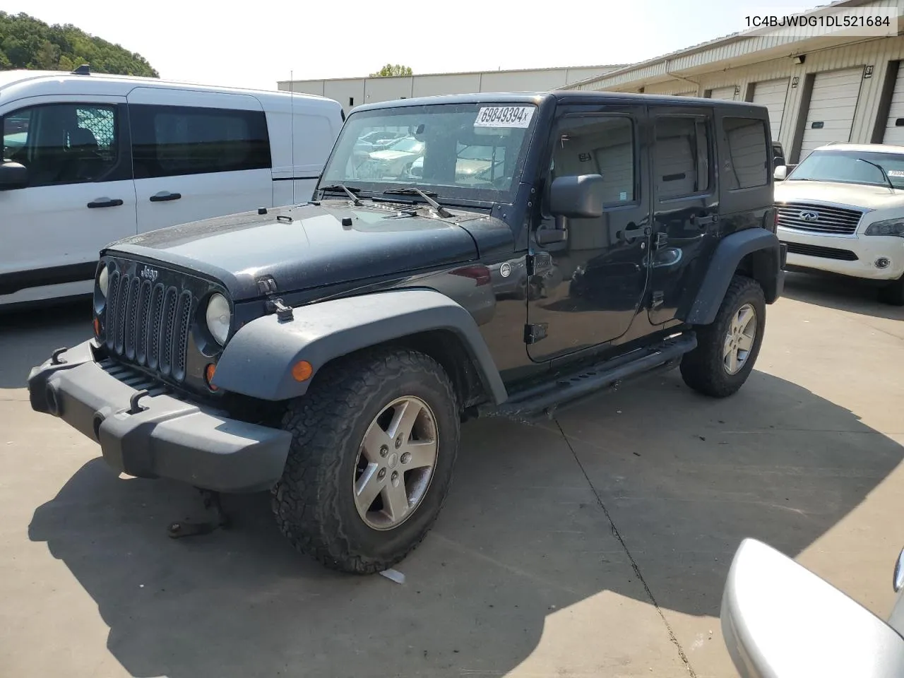 2013 Jeep Wrangler Unlimited Sport VIN: 1C4BJWDG1DL521684 Lot: 69849394