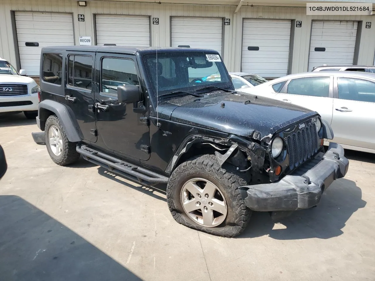 2013 Jeep Wrangler Unlimited Sport VIN: 1C4BJWDG1DL521684 Lot: 69849394