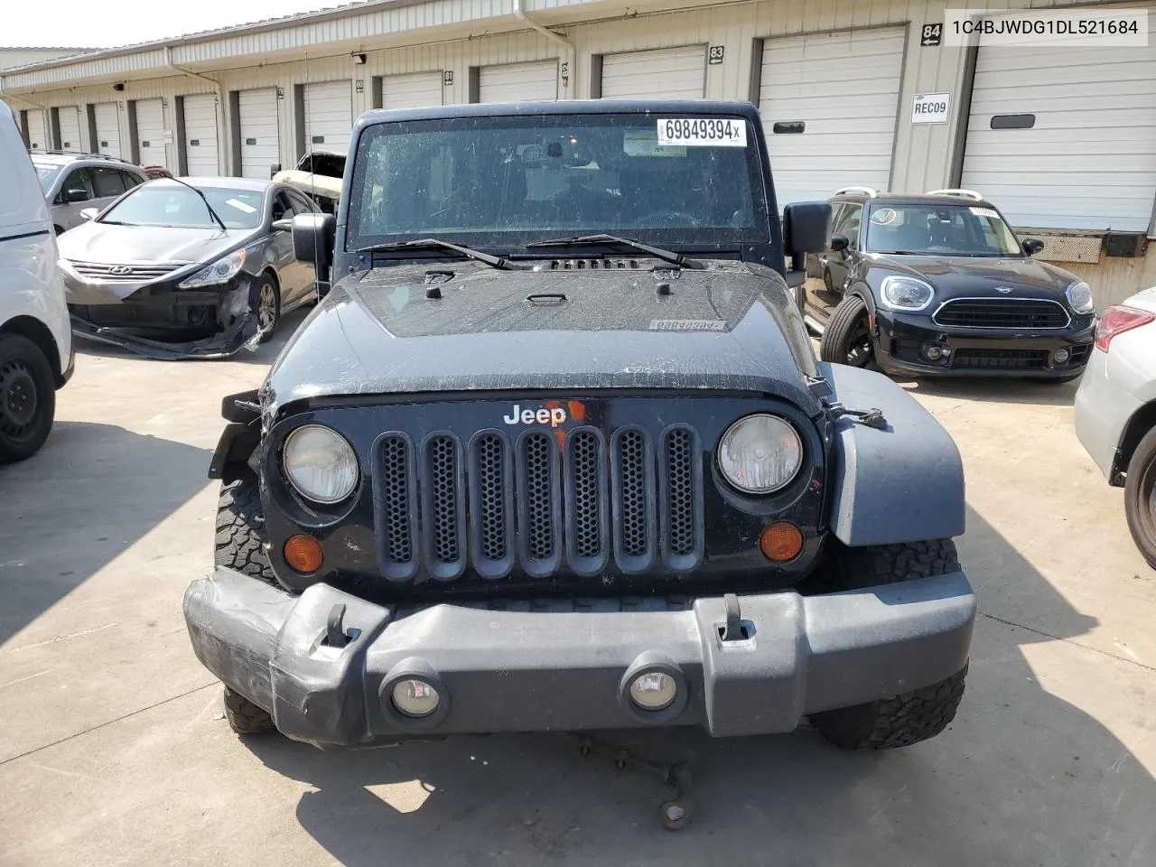 2013 Jeep Wrangler Unlimited Sport VIN: 1C4BJWDG1DL521684 Lot: 69849394