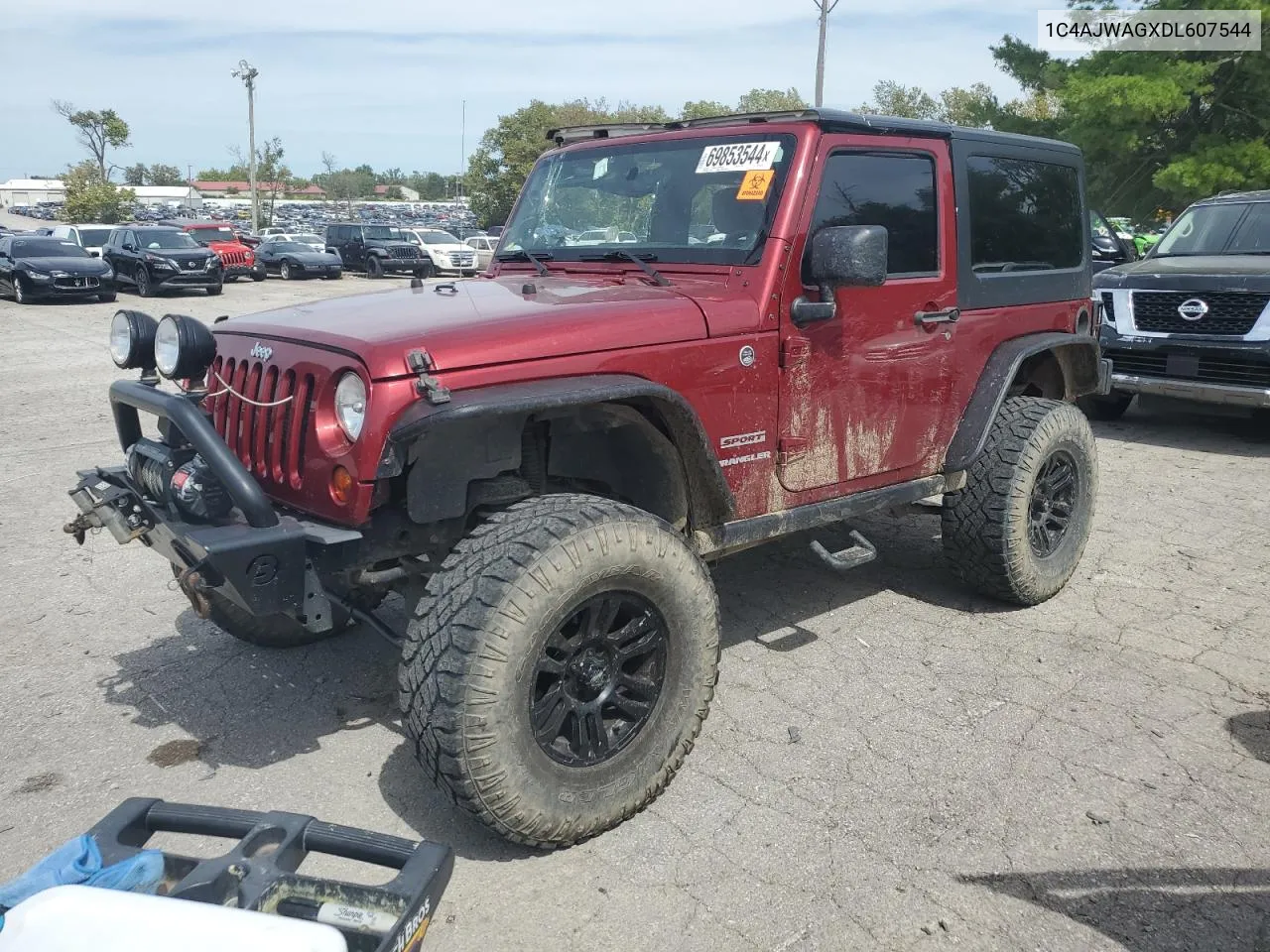 1C4AJWAGXDL607544 2013 Jeep Wrangler Sport