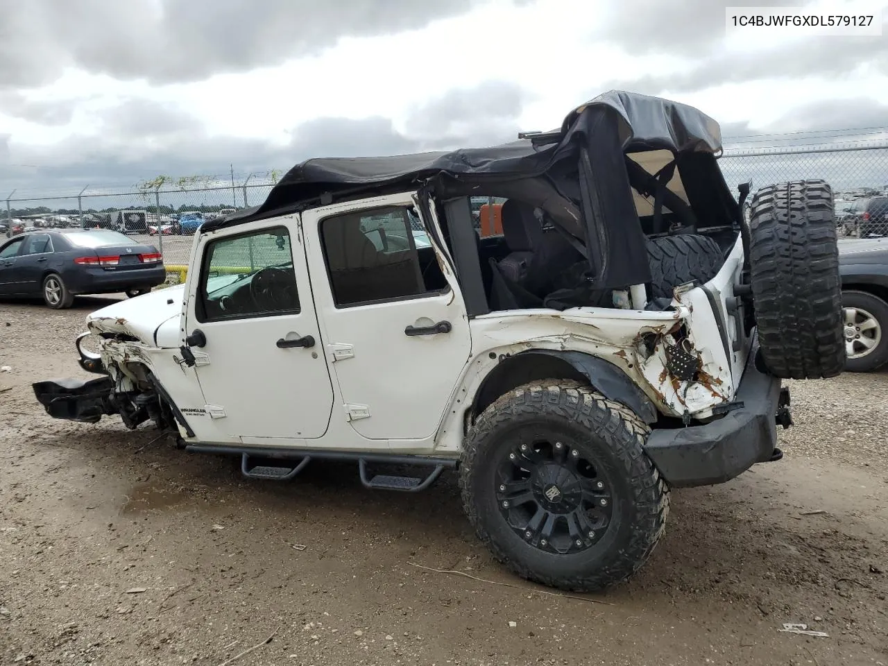 1C4BJWFGXDL579127 2013 Jeep Wrangler Unlimited Rubicon