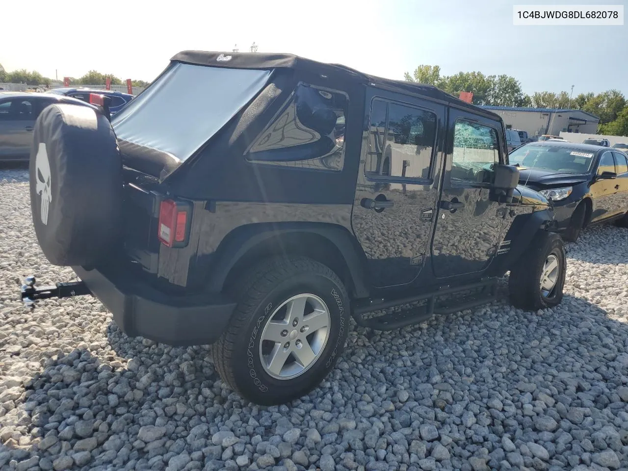 2013 Jeep Wrangler Unlimited Sport VIN: 1C4BJWDG8DL682078 Lot: 69949484