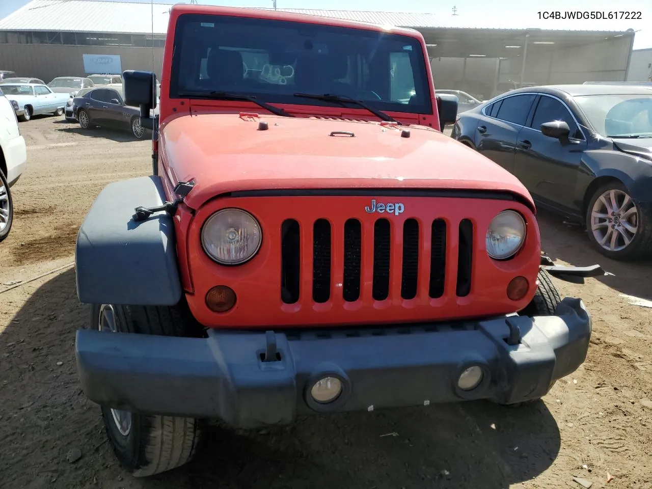 1C4BJWDG5DL617222 2013 Jeep Wrangler Unlimited Sport