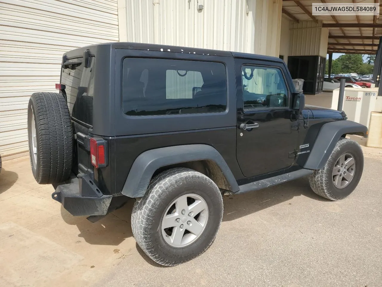 2013 Jeep Wrangler Sport VIN: 1C4AJWAG5DL584089 Lot: 70026464