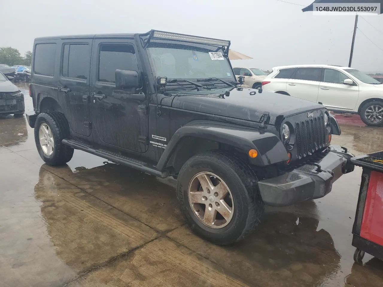 1C4BJWDG3DL553097 2013 Jeep Wrangler Unlimited Sport