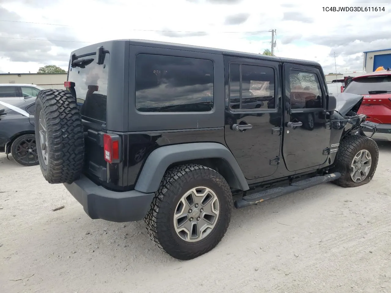 2013 Jeep Wrangler Unlimited Sport VIN: 1C4BJWDG3DL611614 Lot: 70223304