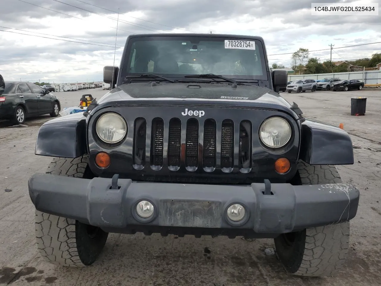 2013 Jeep Wrangler Unlimited Rubicon VIN: 1C4BJWFG2DL525434 Lot: 70328754