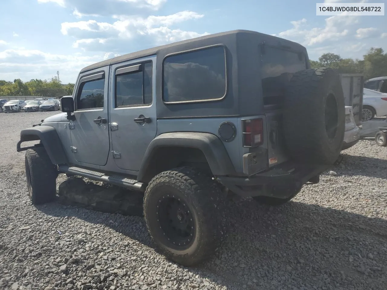 2013 Jeep Wrangler Unlimited Sport VIN: 1C4BJWDG8DL548722 Lot: 70399774