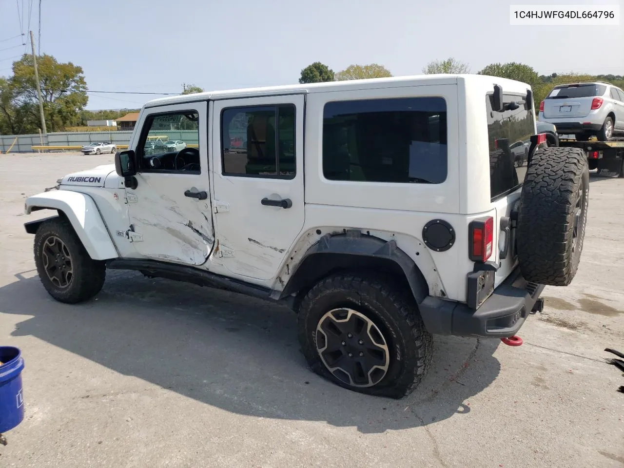 2013 Jeep Wrangler Unlimited Rubicon VIN: 1C4HJWFG4DL664796 Lot: 70439964