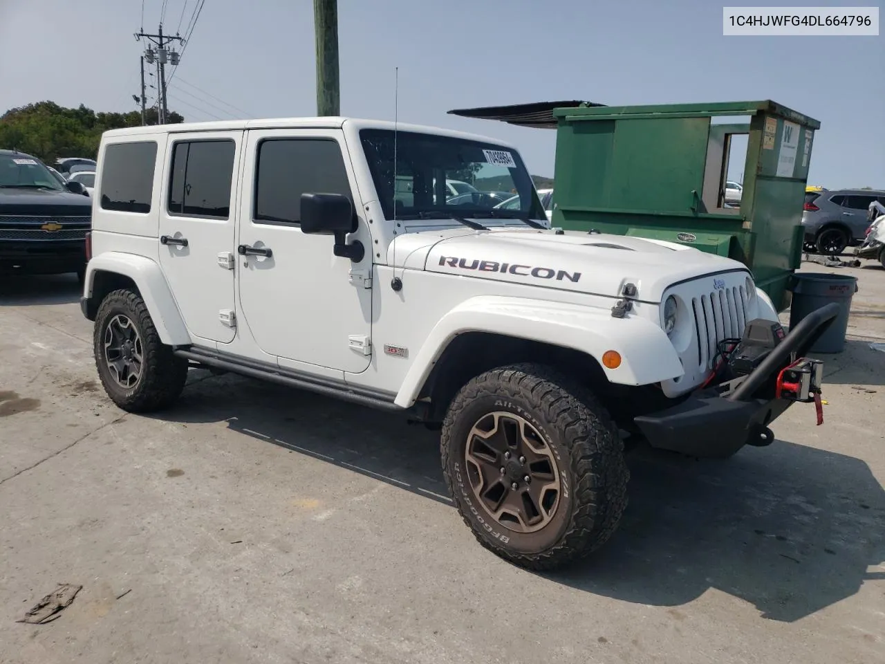 1C4HJWFG4DL664796 2013 Jeep Wrangler Unlimited Rubicon