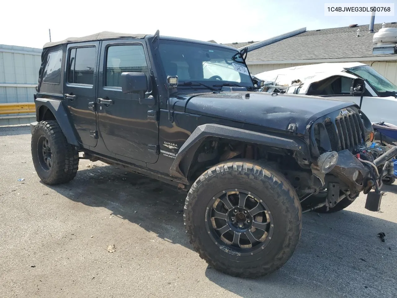 2013 Jeep Wrangler Unlimited Sahara VIN: 1C4BJWEG3DL500768 Lot: 70487704