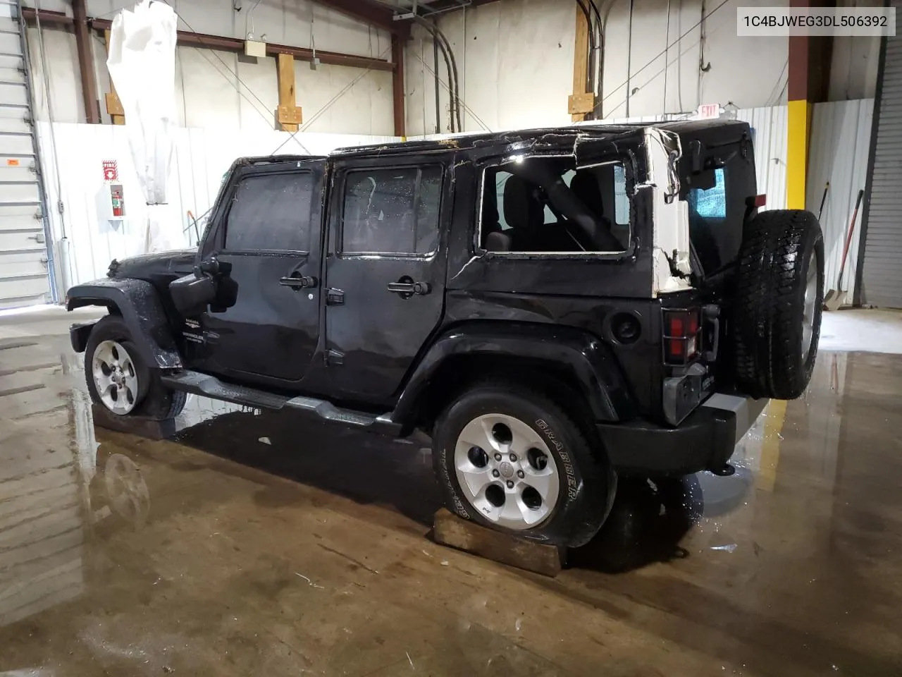 2013 Jeep Wrangler Unlimited Sahara VIN: 1C4BJWEG3DL506392 Lot: 70587224