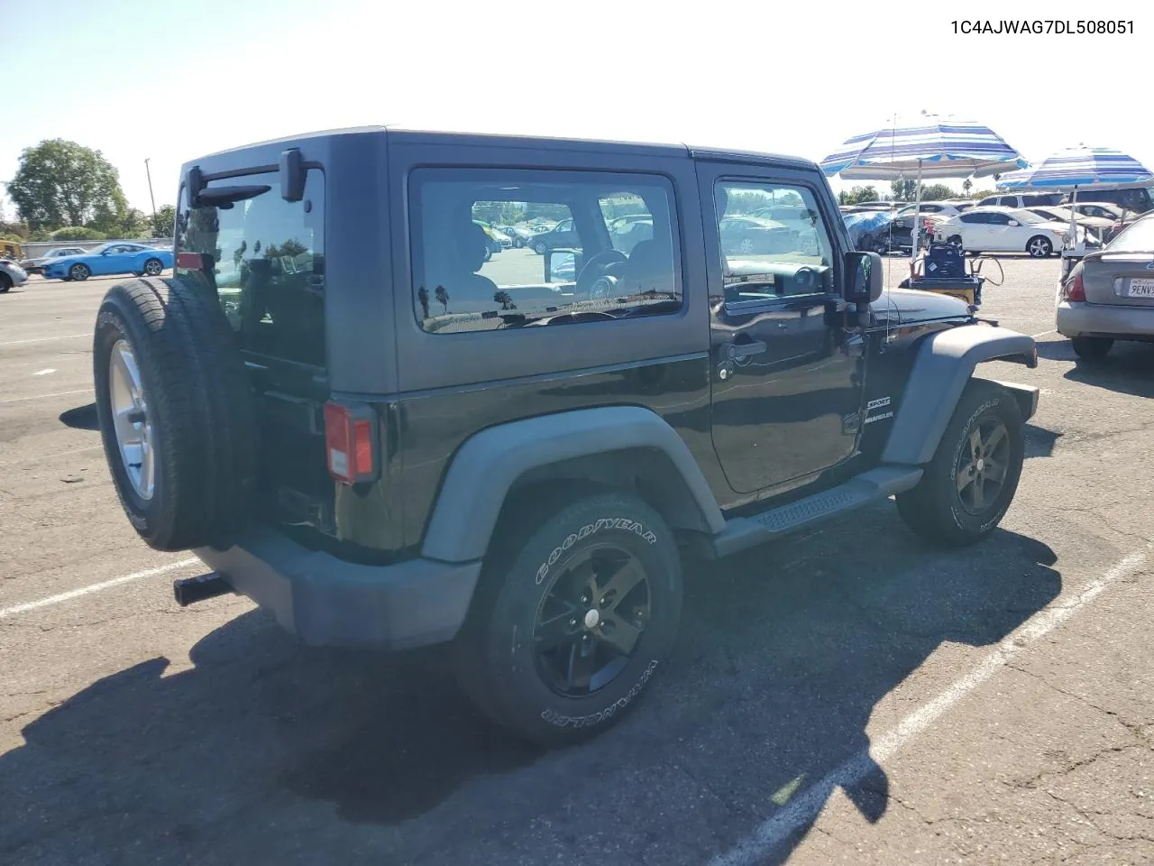 2013 Jeep Wrangler Sport VIN: 1C4AJWAG7DL508051 Lot: 70724234