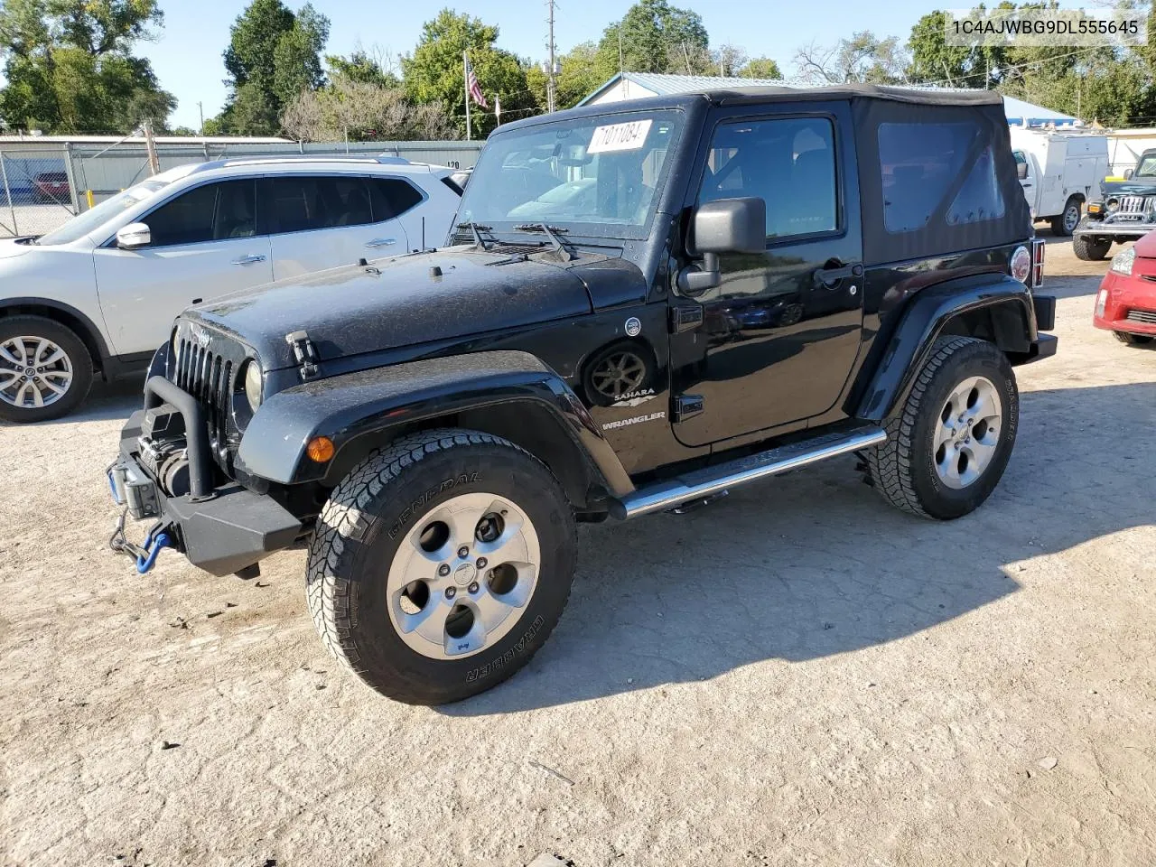 2013 Jeep Wrangler Sahara VIN: 1C4AJWBG9DL555645 Lot: 71011084