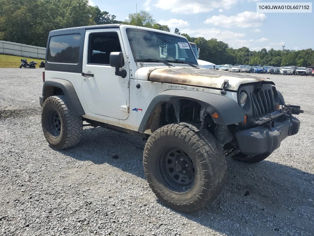 2013 Jeep Wrangler Sport VIN: 1C4GJWAG1DL607152 Lot: 71222004