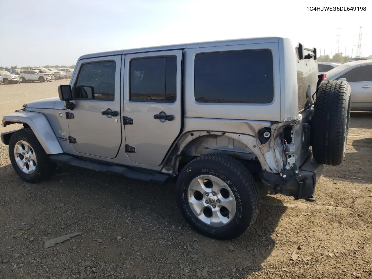 2013 Jeep Wrangler Unlimited Sahara VIN: 1C4HJWEG6DL649198 Lot: 71495124