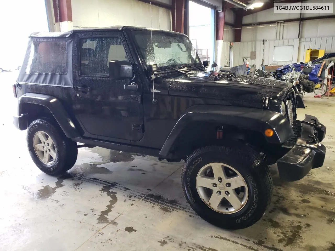 2013 Jeep Wrangler Rubicon VIN: 1C4BJWCG1DL584611 Lot: 71536944