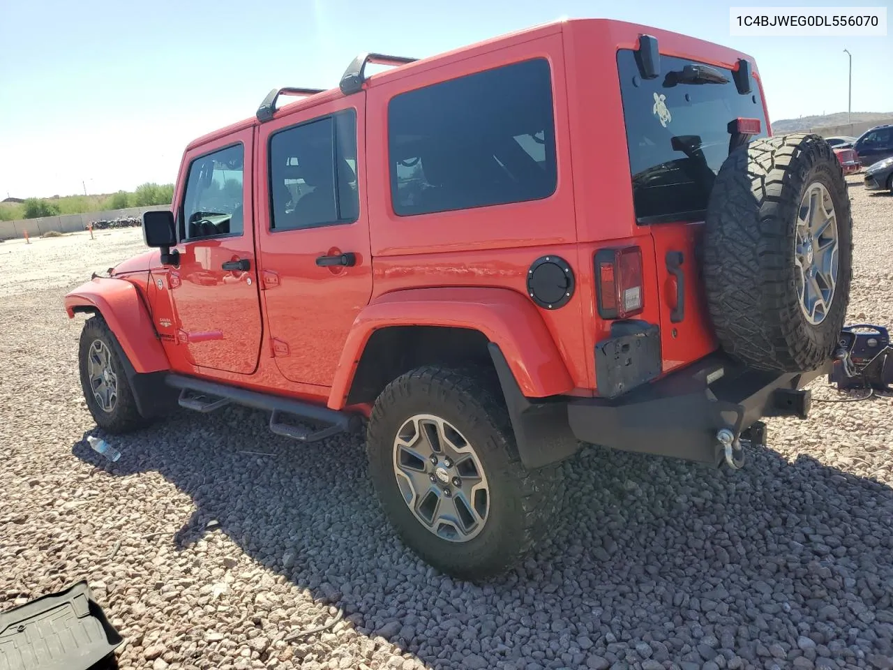 2013 Jeep Wrangler Unlimited Sahara VIN: 1C4BJWEG0DL556070 Lot: 71683274