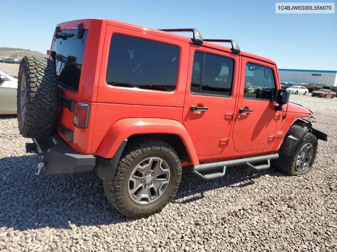 1C4BJWEG0DL556070 2013 Jeep Wrangler Unlimited Sahara