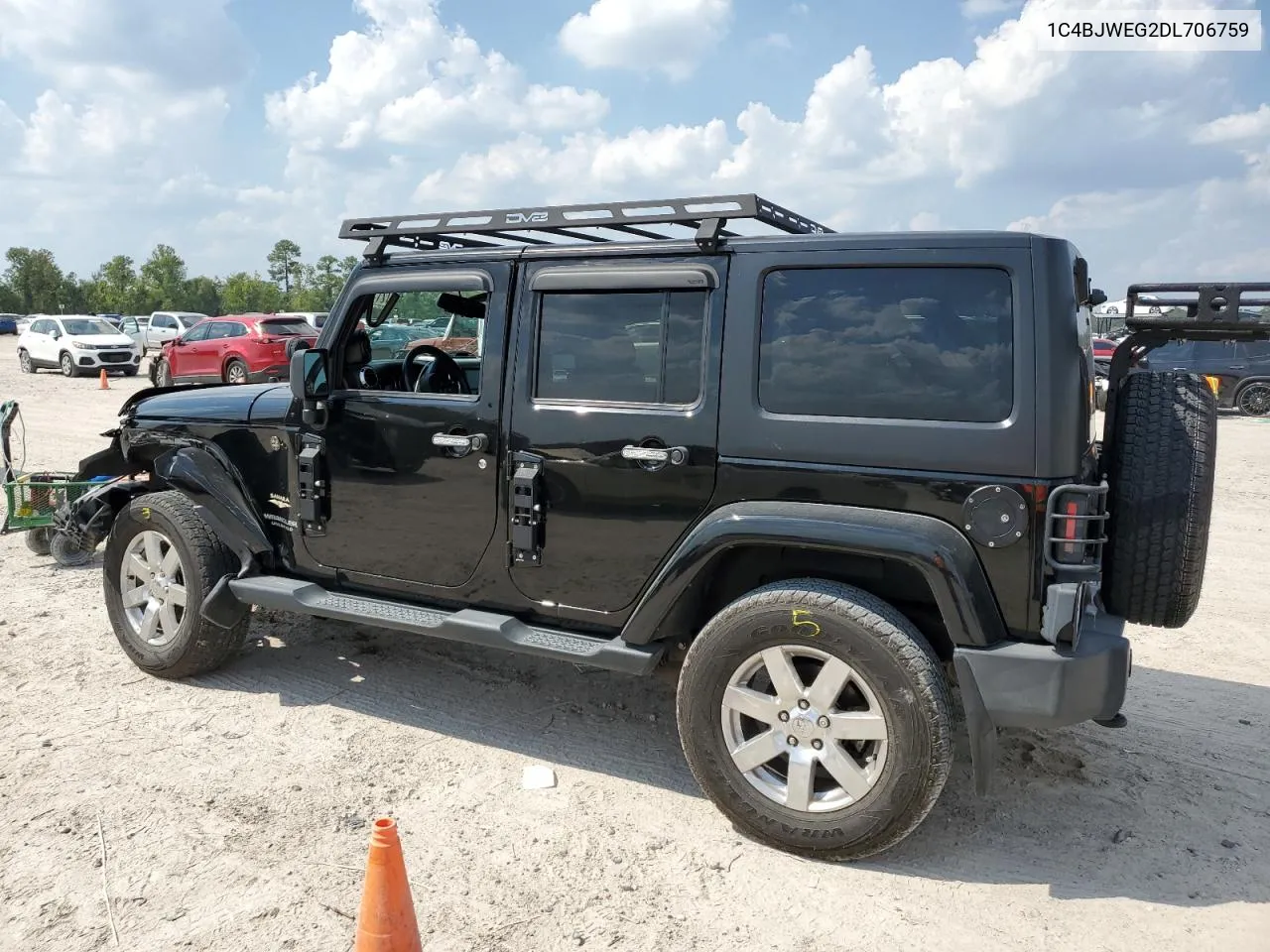 2013 Jeep Wrangler Unlimited Sahara VIN: 1C4BJWEG2DL706759 Lot: 72176744