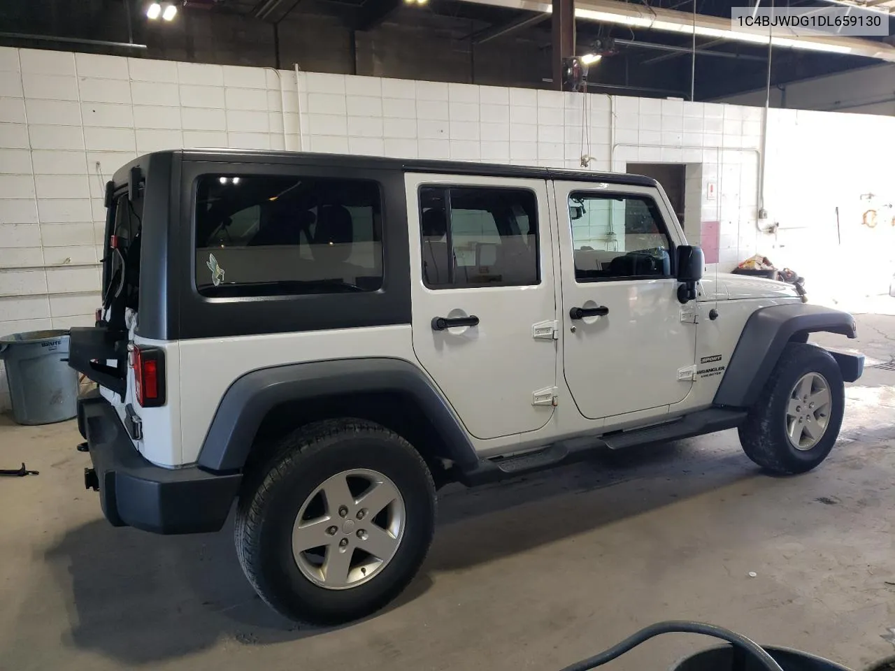 2013 Jeep Wrangler Unlimited Sport VIN: 1C4BJWDG1DL659130 Lot: 72268734