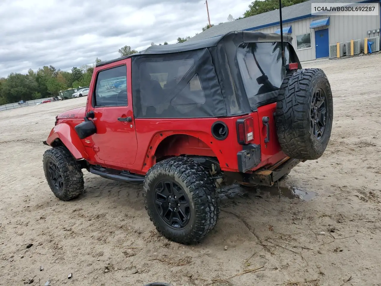 1C4AJWBG3DL692287 2013 Jeep Wrangler Sahara