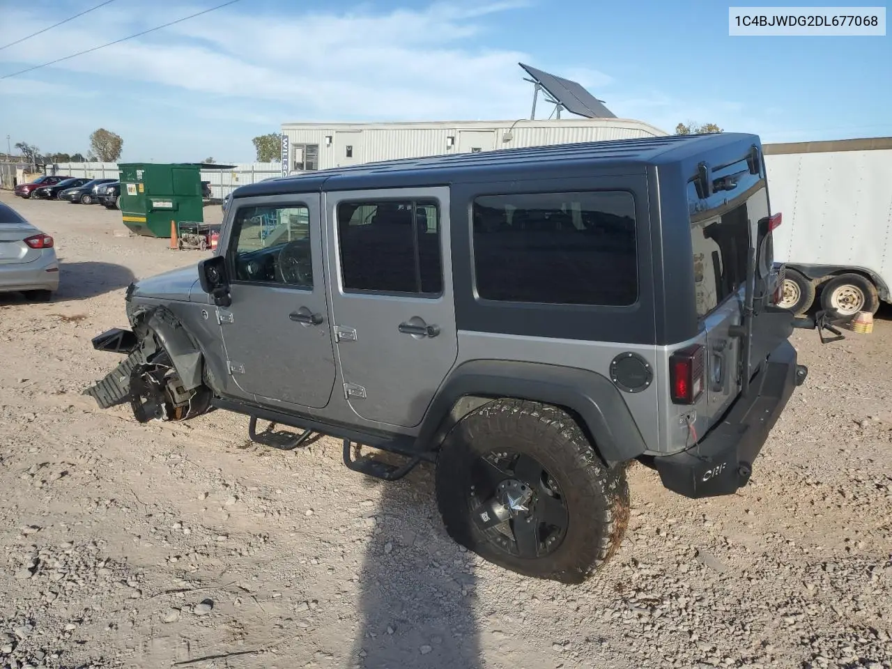 1C4BJWDG2DL677068 2013 Jeep Wrangler Unlimited Sport