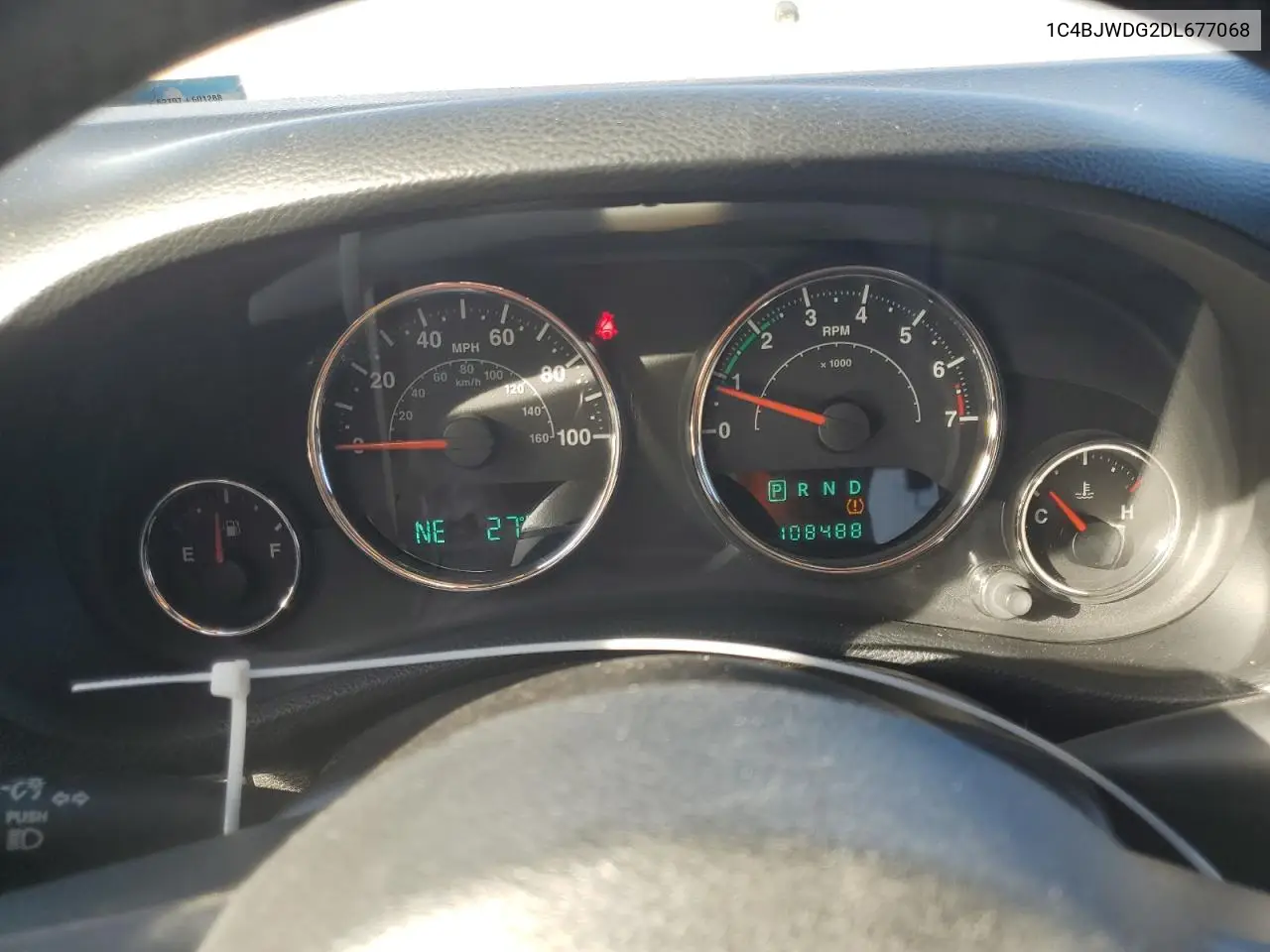 1C4BJWDG2DL677068 2013 Jeep Wrangler Unlimited Sport