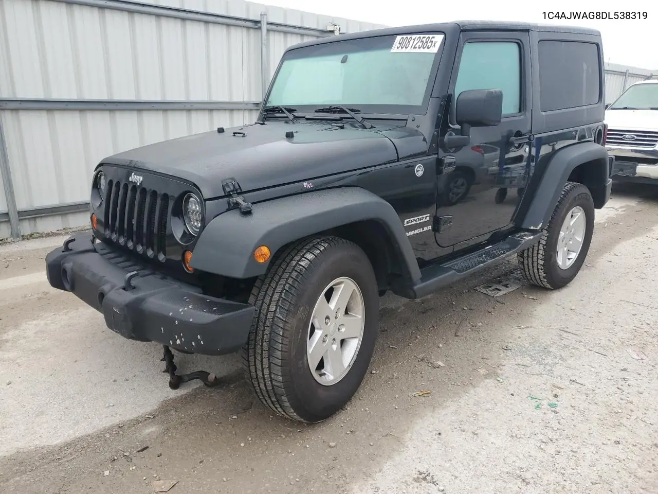 1C4AJWAG8DL538319 2013 Jeep Wrangler Sport