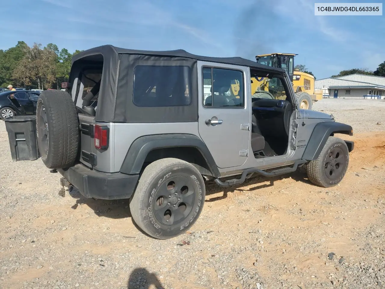 1C4BJWDG4DL663365 2013 Jeep Wrangler Unlimited Sport