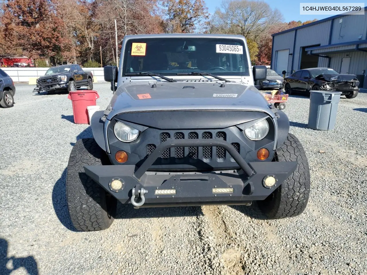 1C4HJWEG4DL567289 2013 Jeep Wrangler Unlimited Sahara