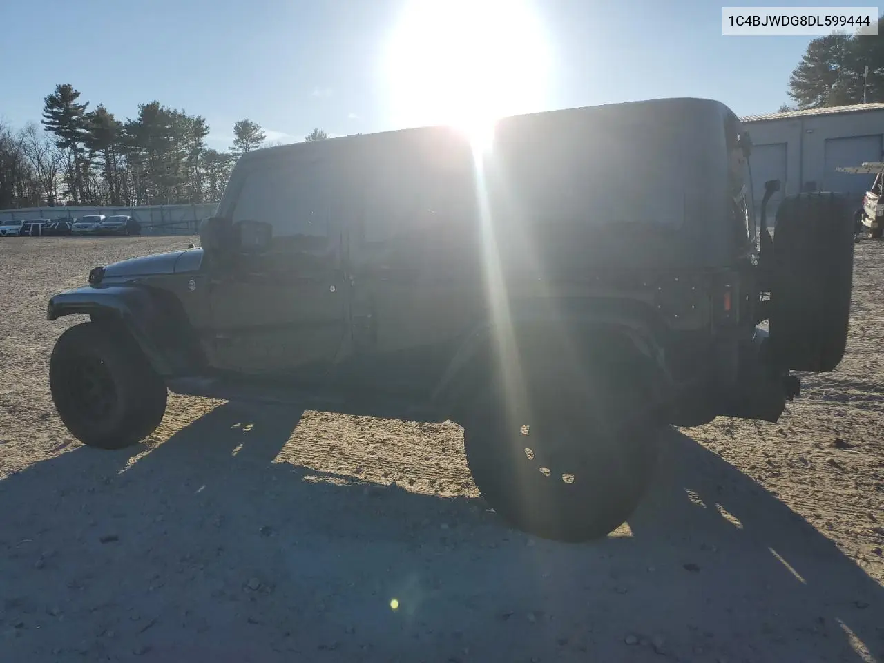 1C4BJWDG8DL599444 2013 Jeep Wrangler Unlimited Sport