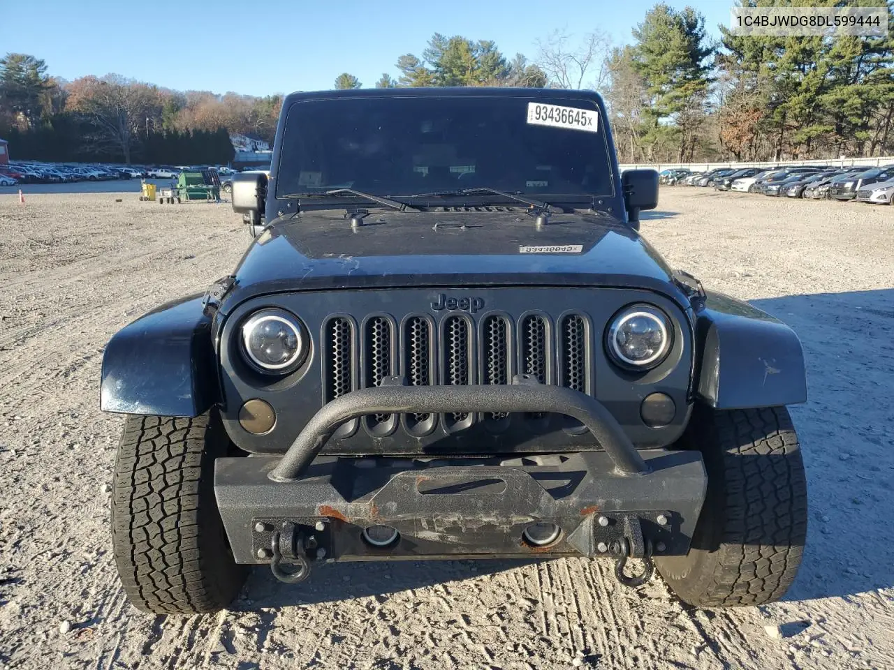 1C4BJWDG8DL599444 2013 Jeep Wrangler Unlimited Sport