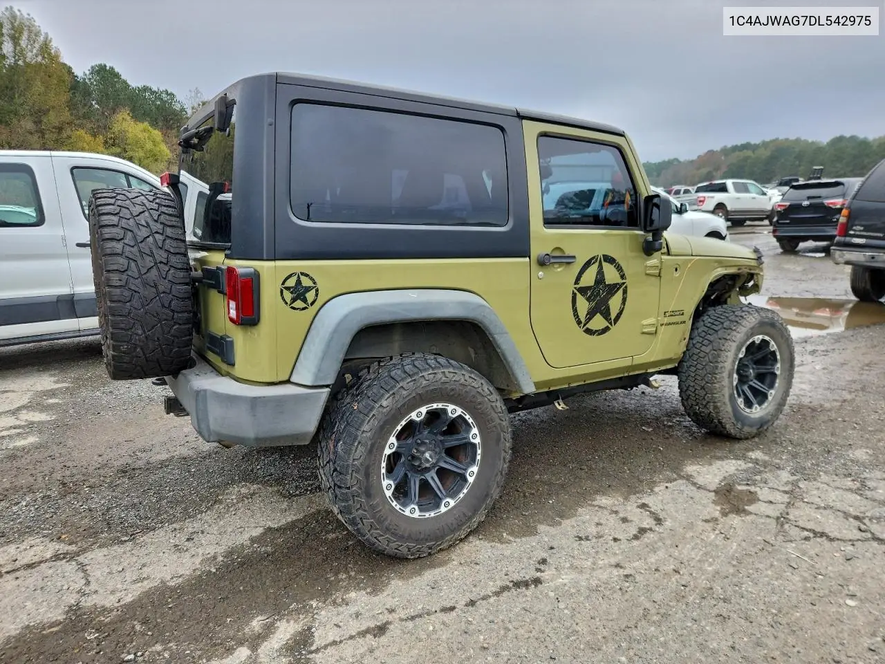 1C4AJWAG7DL542975 2013 Jeep Wrangler Sport