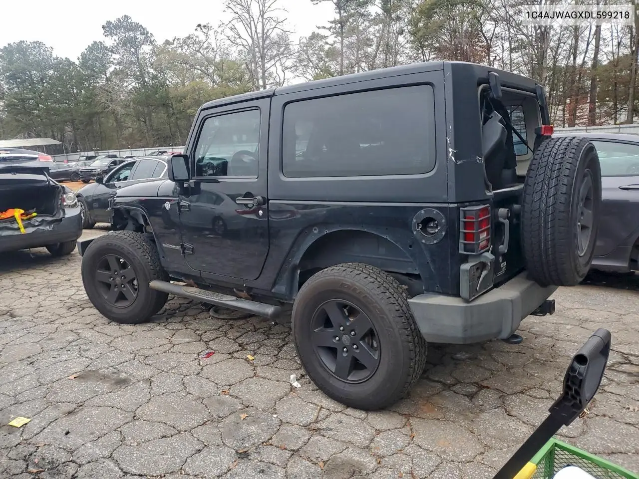 1C4AJWAGXDL599218 2013 Jeep Wrangler Sport