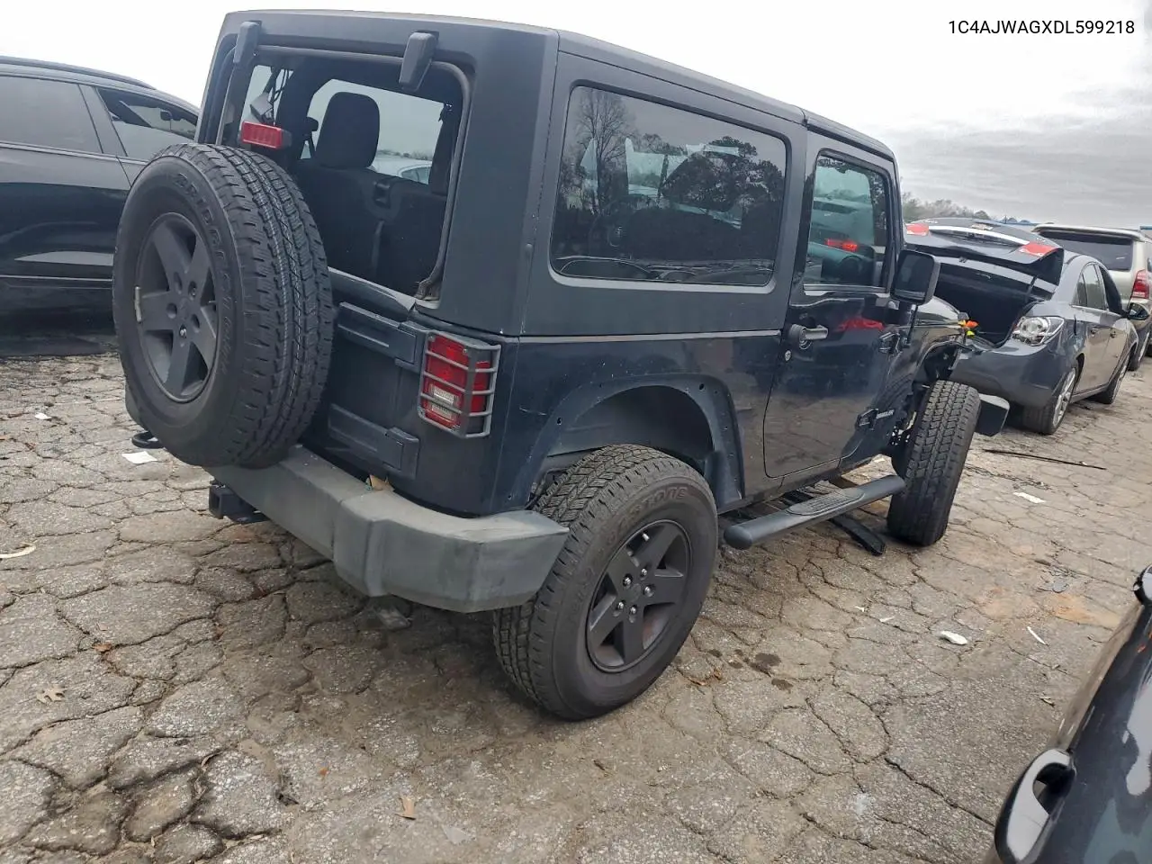 1C4AJWAGXDL599218 2013 Jeep Wrangler Sport