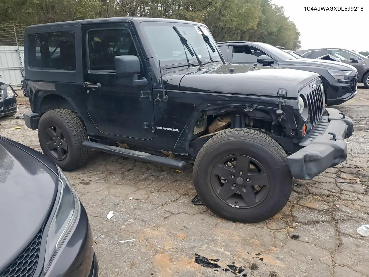 1C4AJWAGXDL599218 2013 Jeep Wrangler Sport