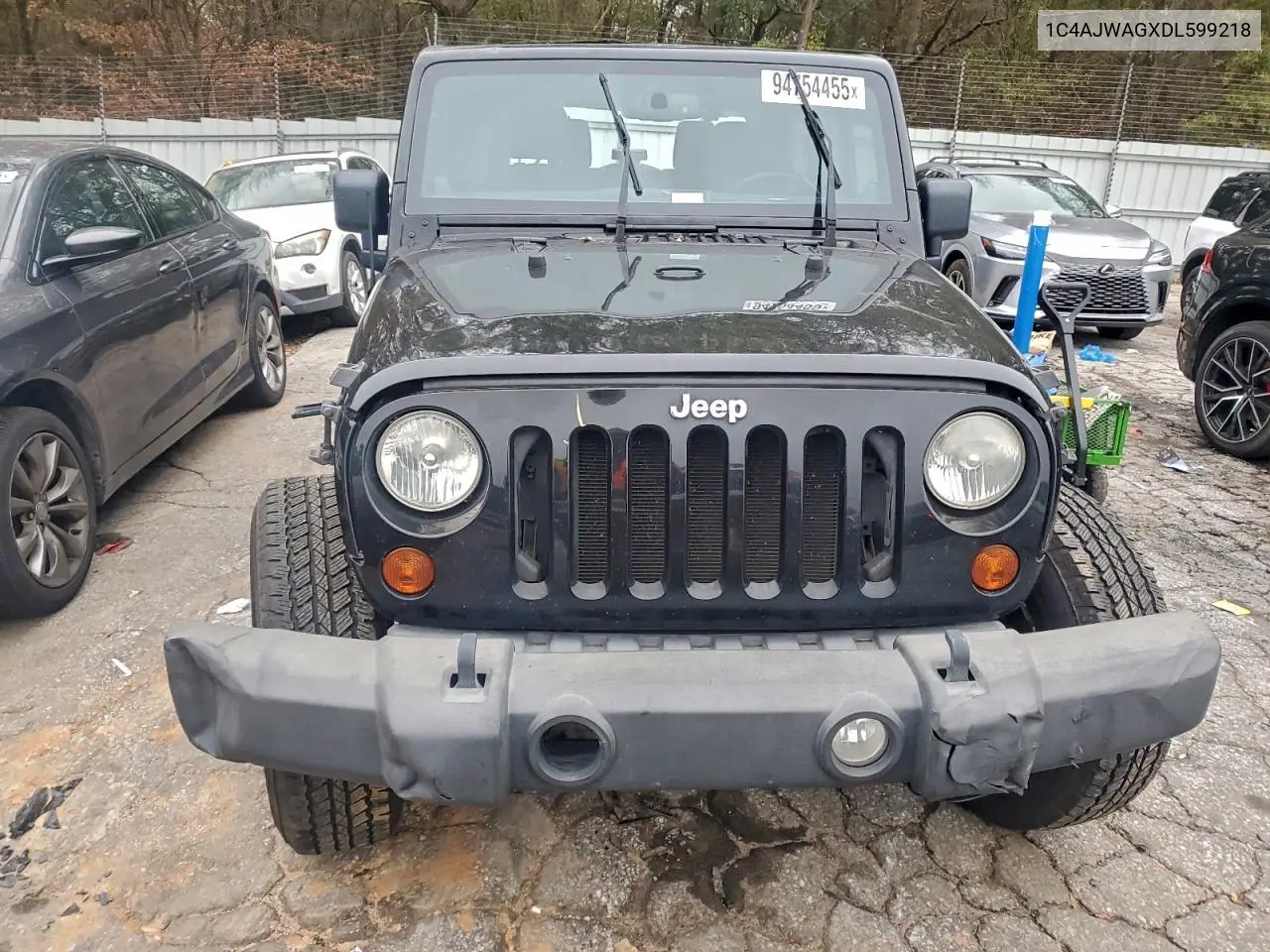 1C4AJWAGXDL599218 2013 Jeep Wrangler Sport