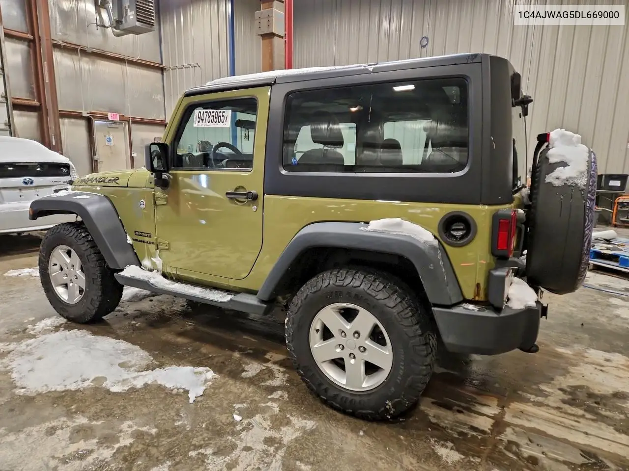 1C4AJWAG5DL669000 2013 Jeep Wrangler Sport