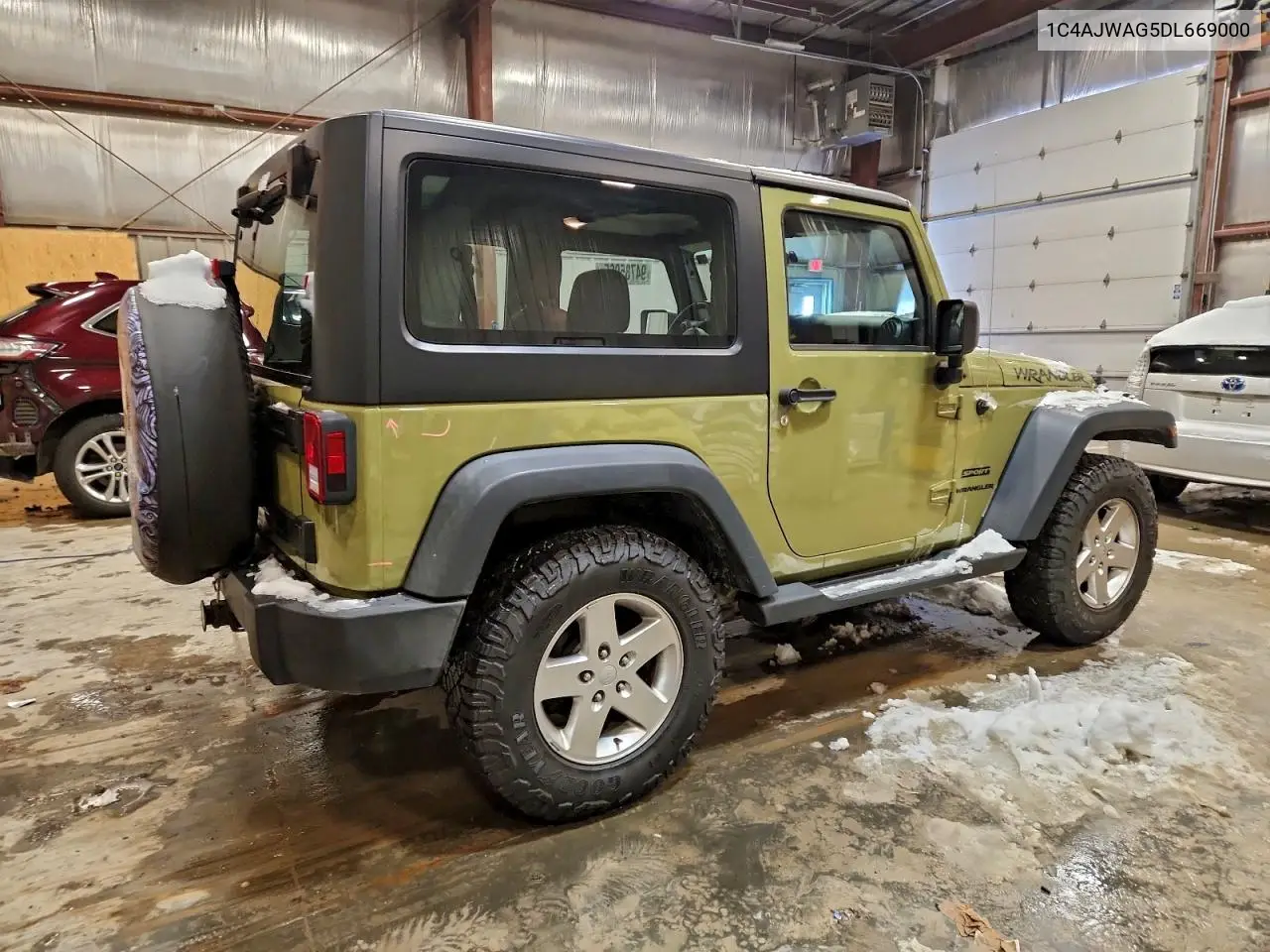 1C4AJWAG5DL669000 2013 Jeep Wrangler Sport