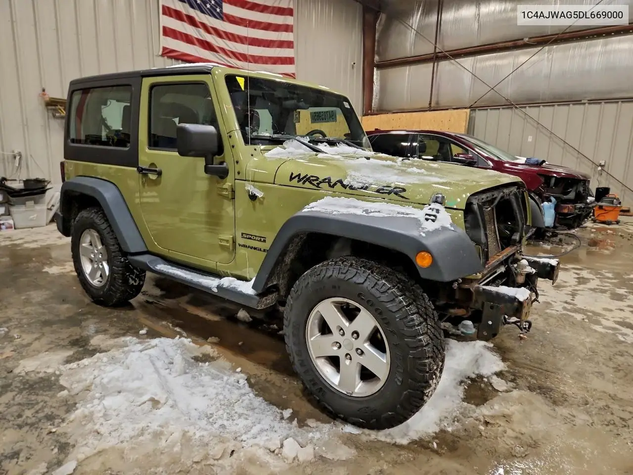1C4AJWAG5DL669000 2013 Jeep Wrangler Sport