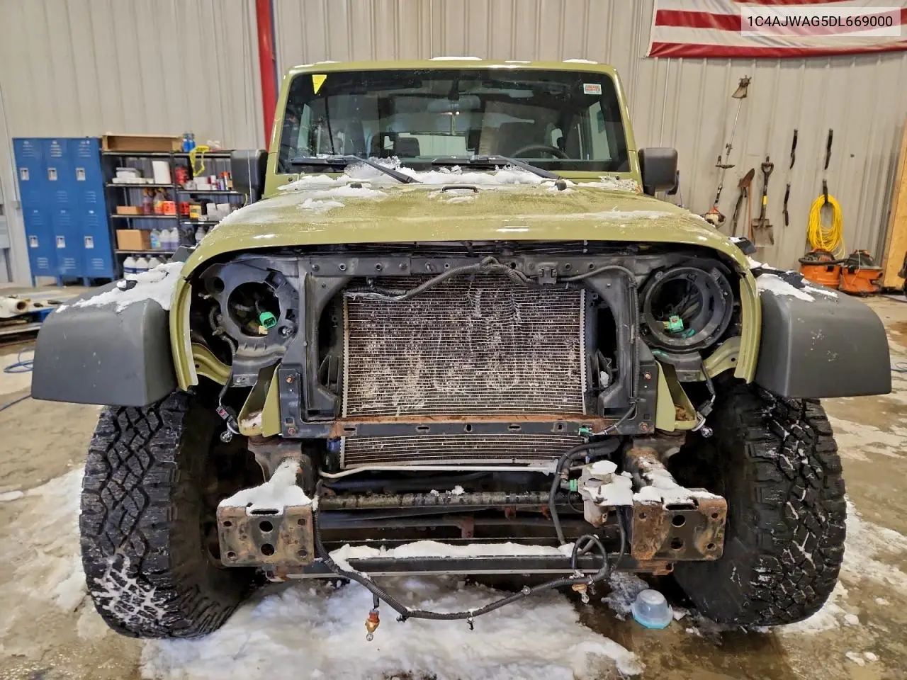 1C4AJWAG5DL669000 2013 Jeep Wrangler Sport