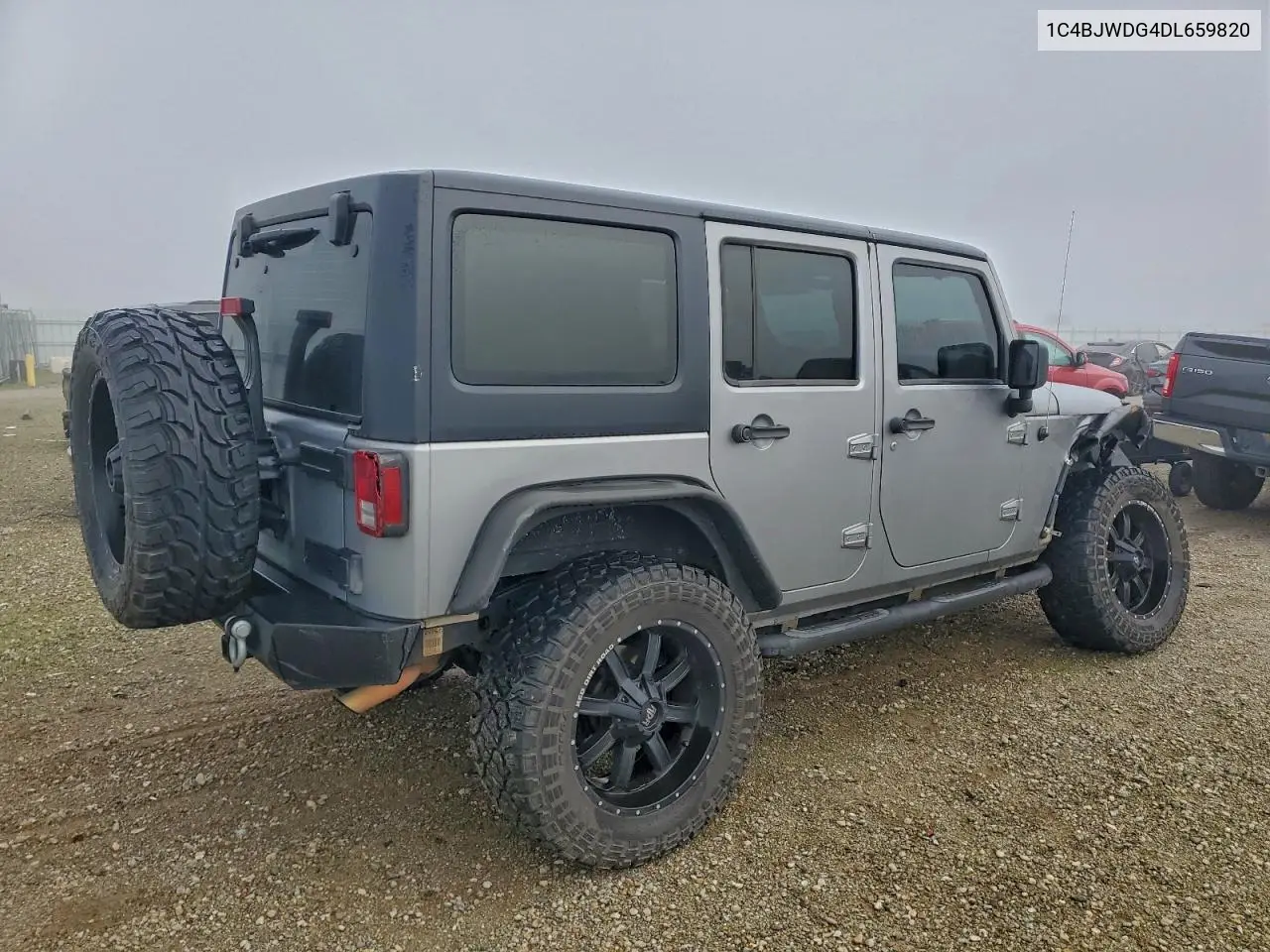 1C4BJWDG4DL659820 2013 Jeep Wrangler Unlimited Sport