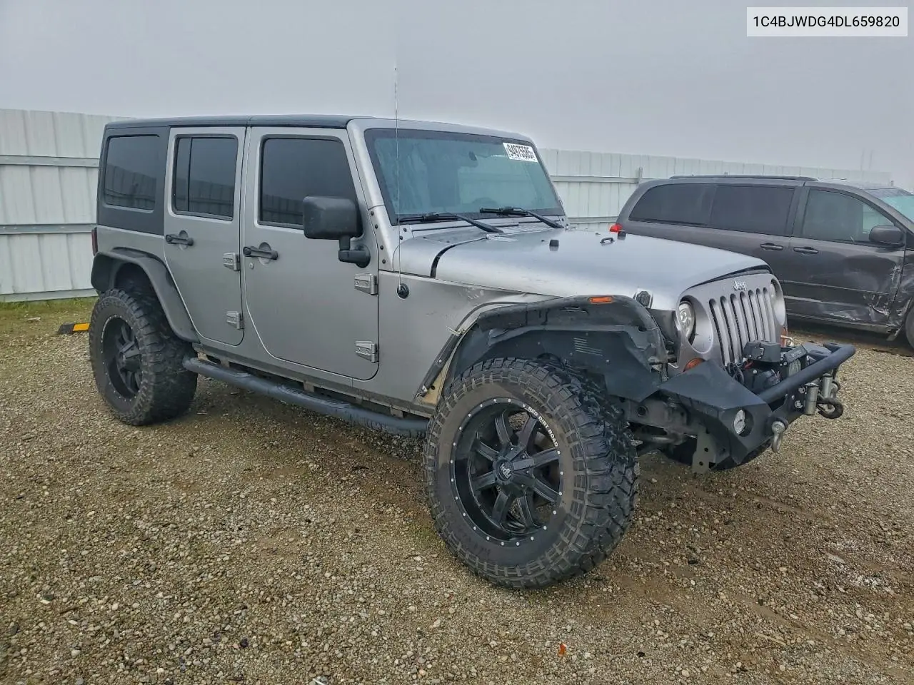 1C4BJWDG4DL659820 2013 Jeep Wrangler Unlimited Sport