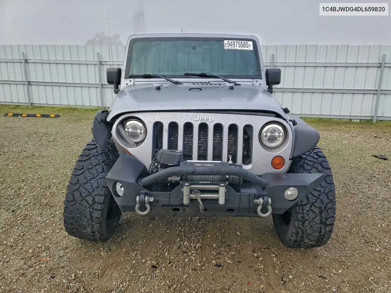 1C4BJWDG4DL659820 2013 Jeep Wrangler Unlimited Sport