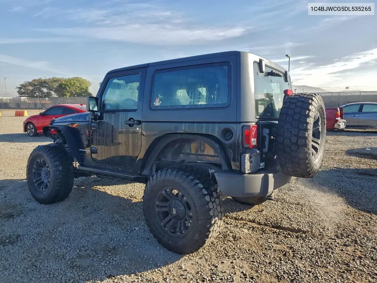 1C4BJWCG5DL535265 2013 Jeep Wrangler Rubicon